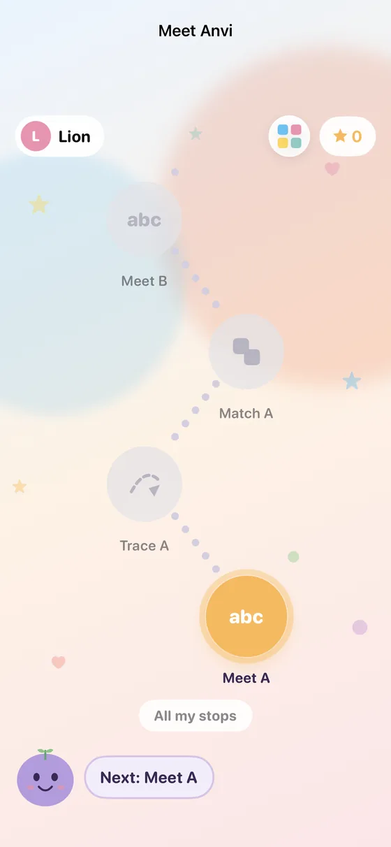 Meet Anvi learning path created for young children
